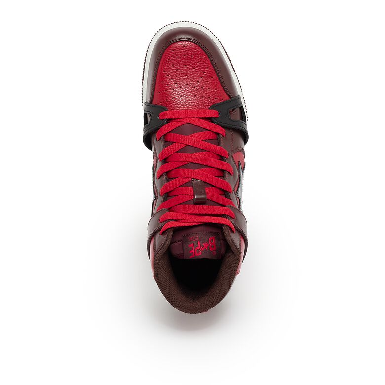 A Bathing Ape Bape Sta 93 Hi M1 red