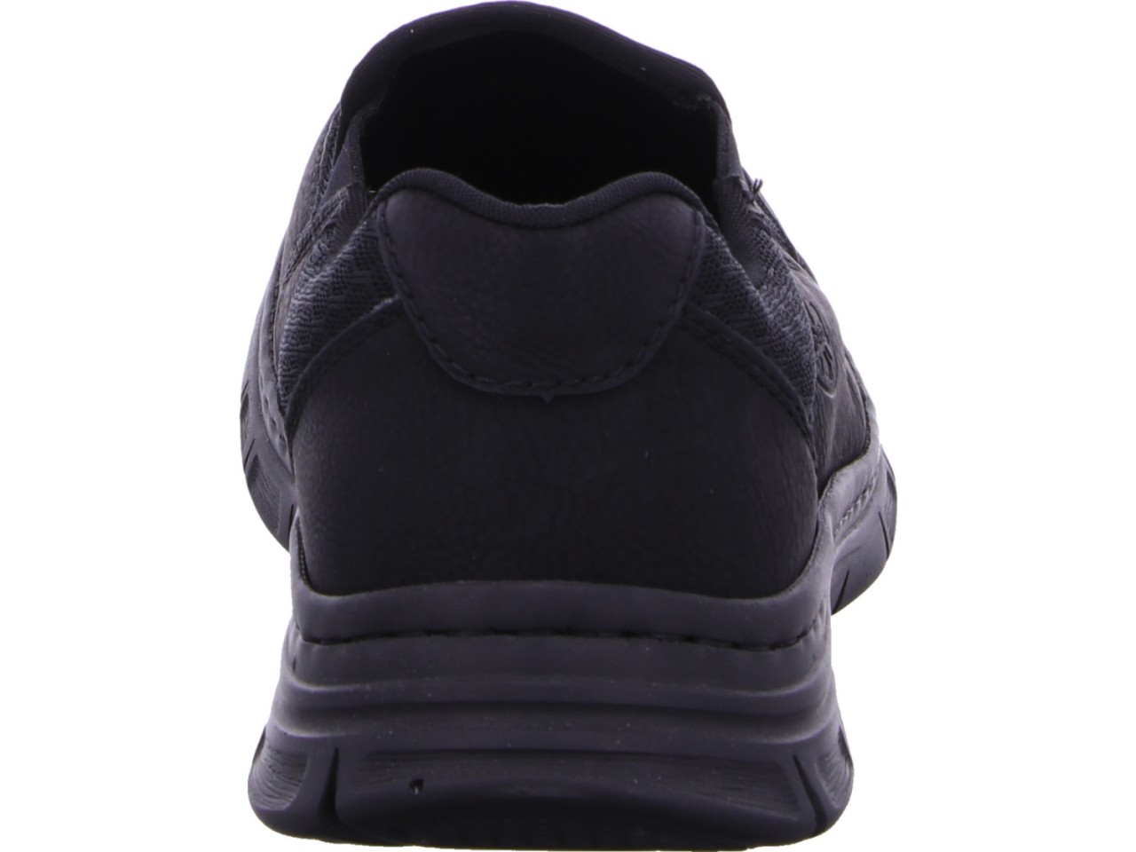 RIEKER Sportliche Slipper schwarz