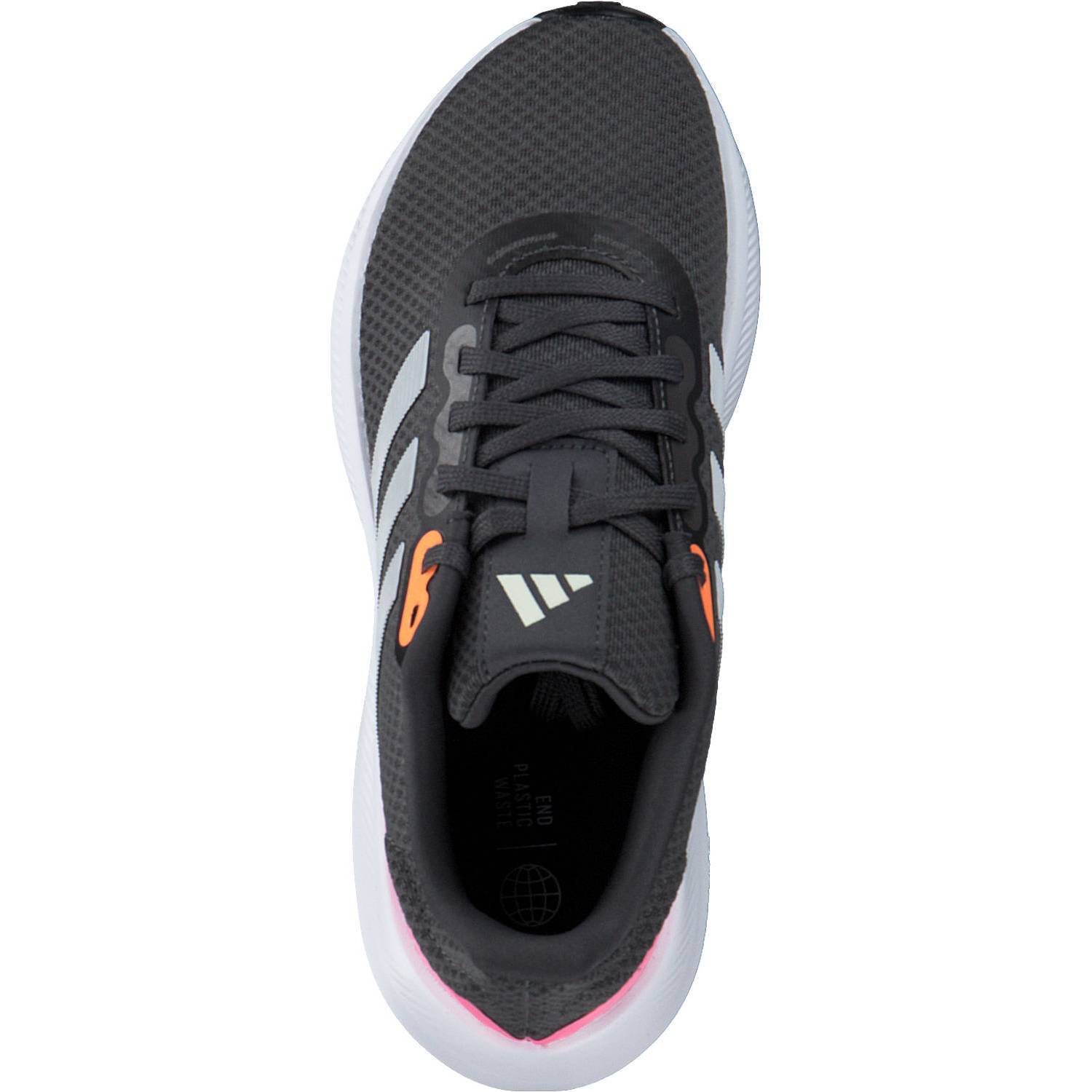 Adidas Runfalcon 3.0 W, Sneakers Low, Damen, grey sic/cr white/beam pink