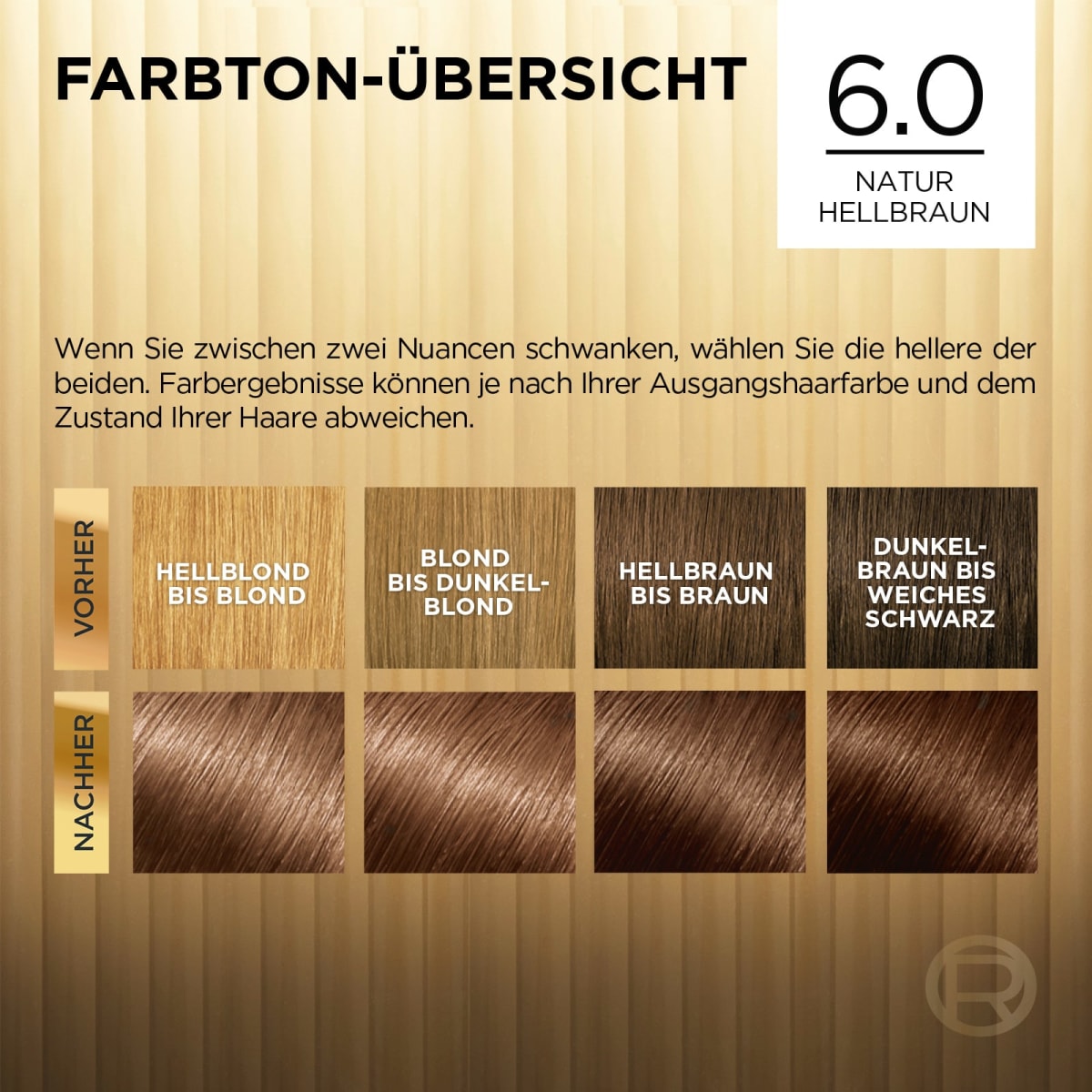 Haarfarbe 6 Buenos Aires Natur Hellbraun, 1 St
