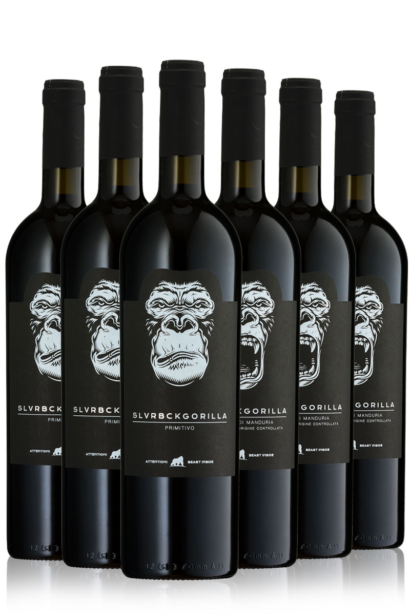 Primitivo Paket SLVRBCK GORILLA