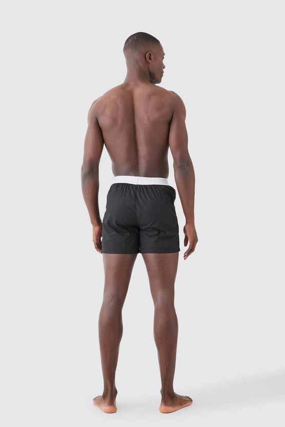 Boxershorts mit Man-Etikett