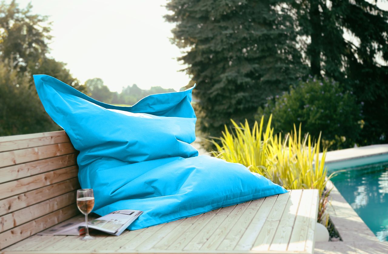 Kinzler Outdoor-Riesensitzsack, ca. 140 x 180 cm, Türkis