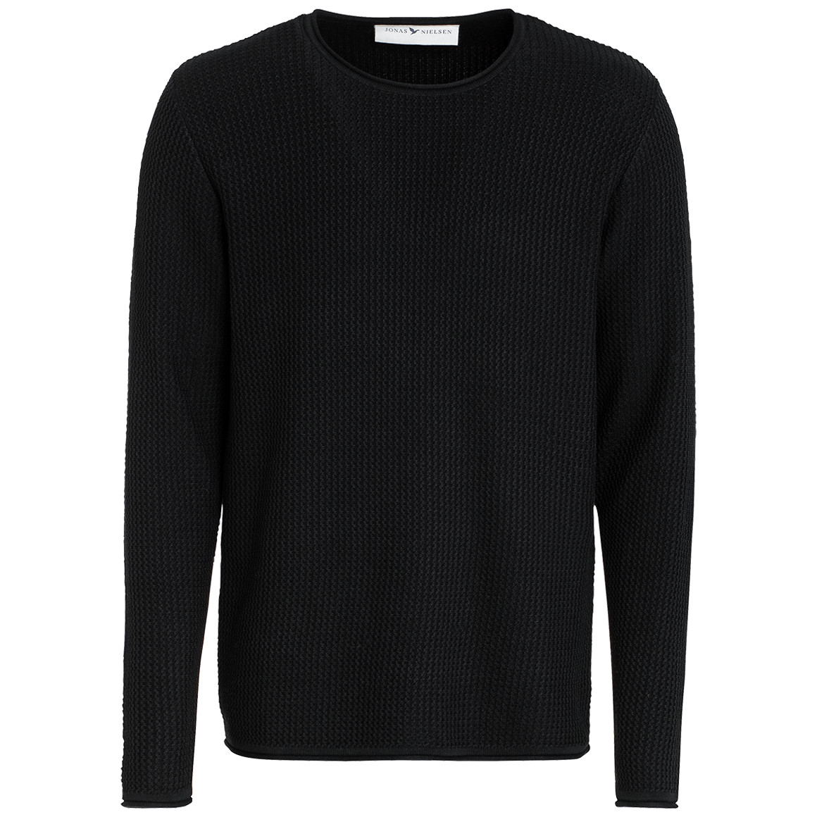 Herren Strickpullover mit Wellen-Struktur