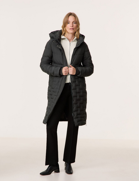 Steppmantel mit Seitenzippern