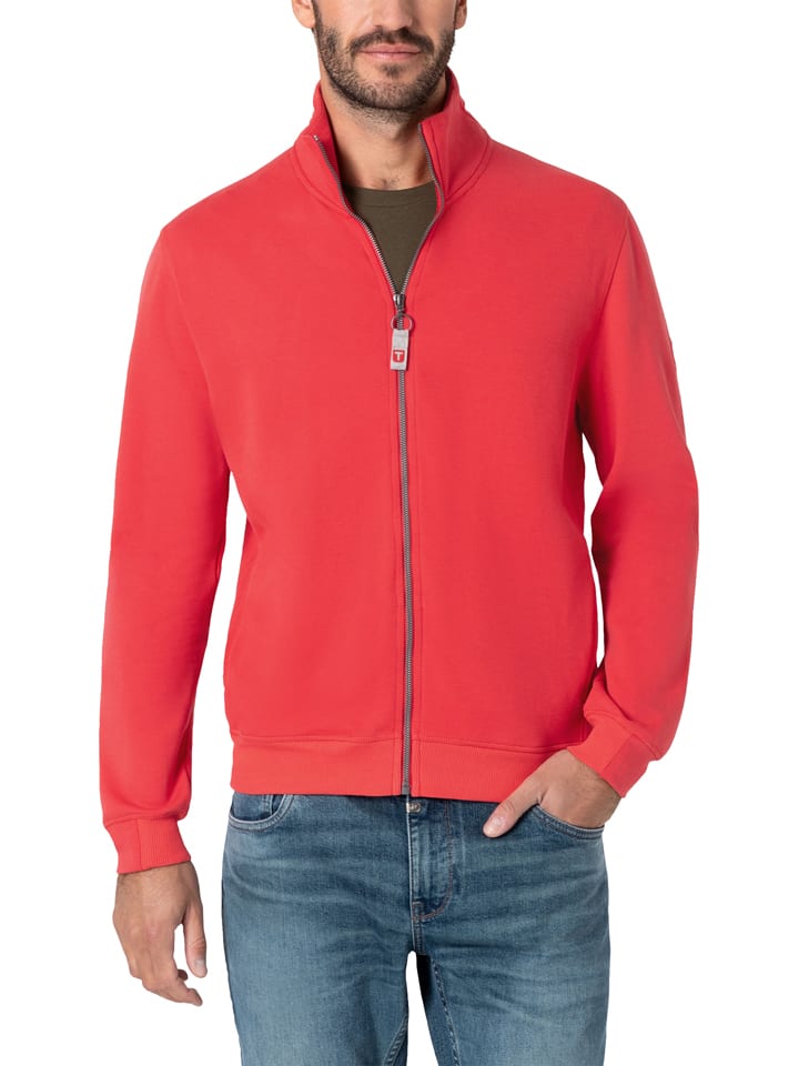 Timezone Sweatjacke in Rot günstig kaufen