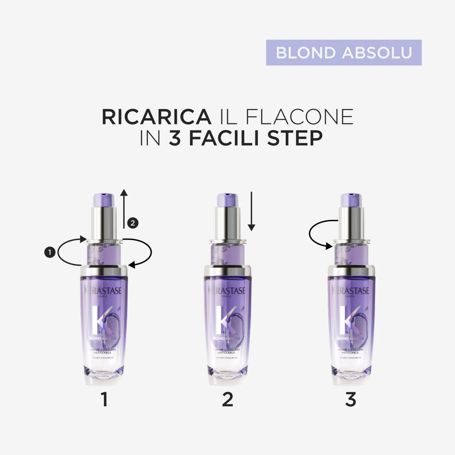 Blond Absolu L'Huile Cicagloss - Matu veidošanas un apdares eļļa, Matu eļļa