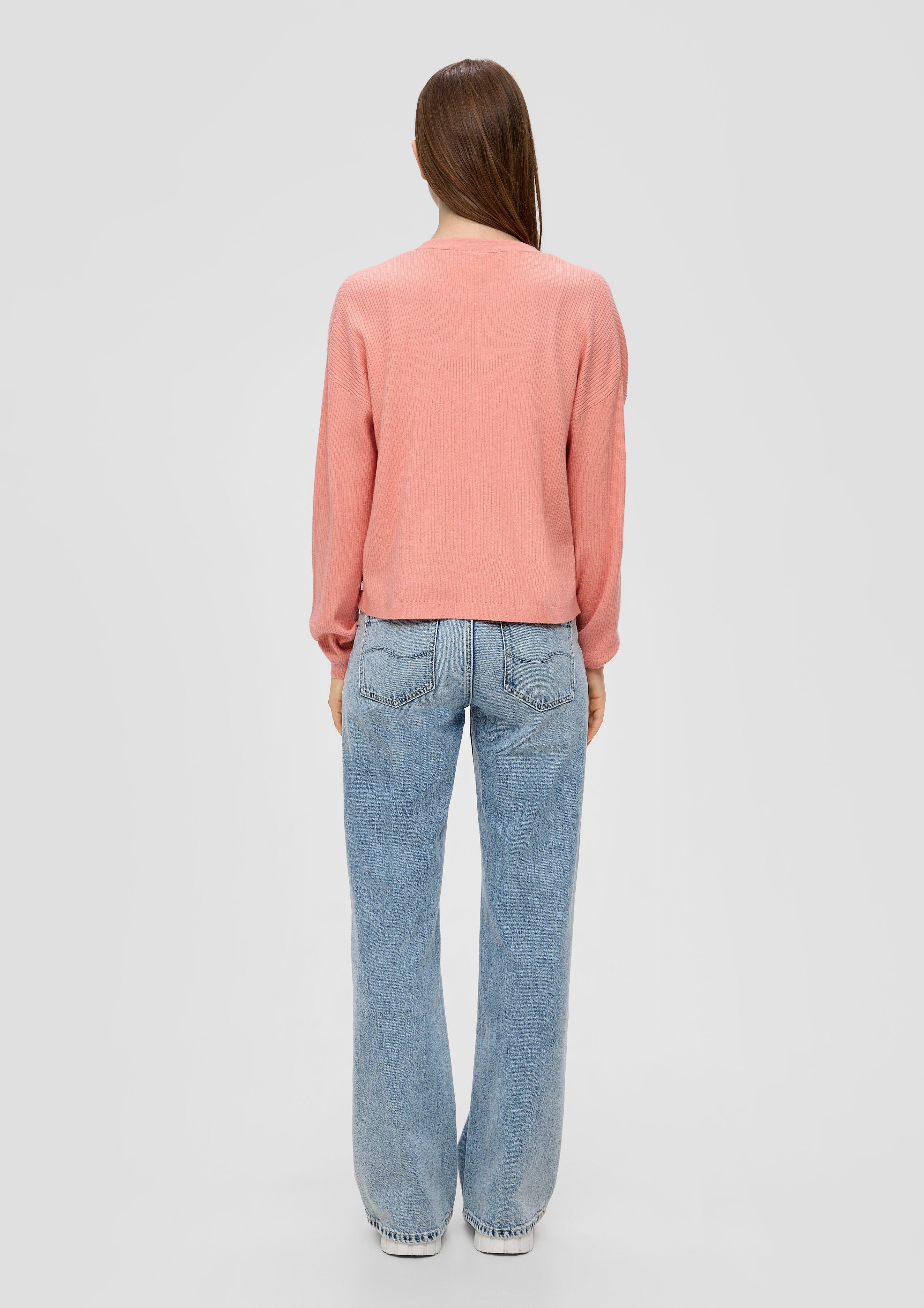 Rippstrick-Cardigan im Loose Fit  2144098-2108