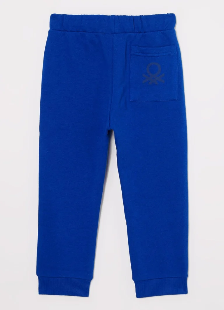 Pantaloni de trening Benetton slim fit cu logo