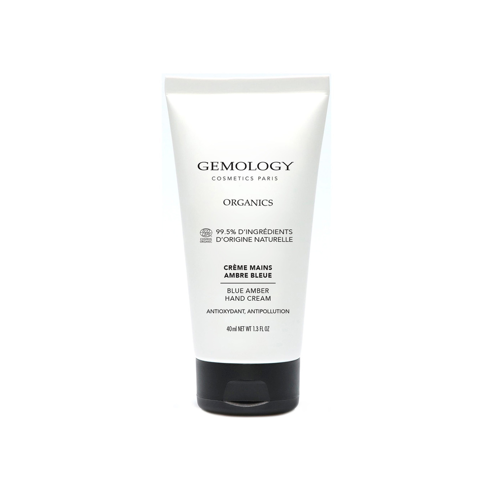 gemology Crème Mains Ambre Bleue ORGANICS Crème