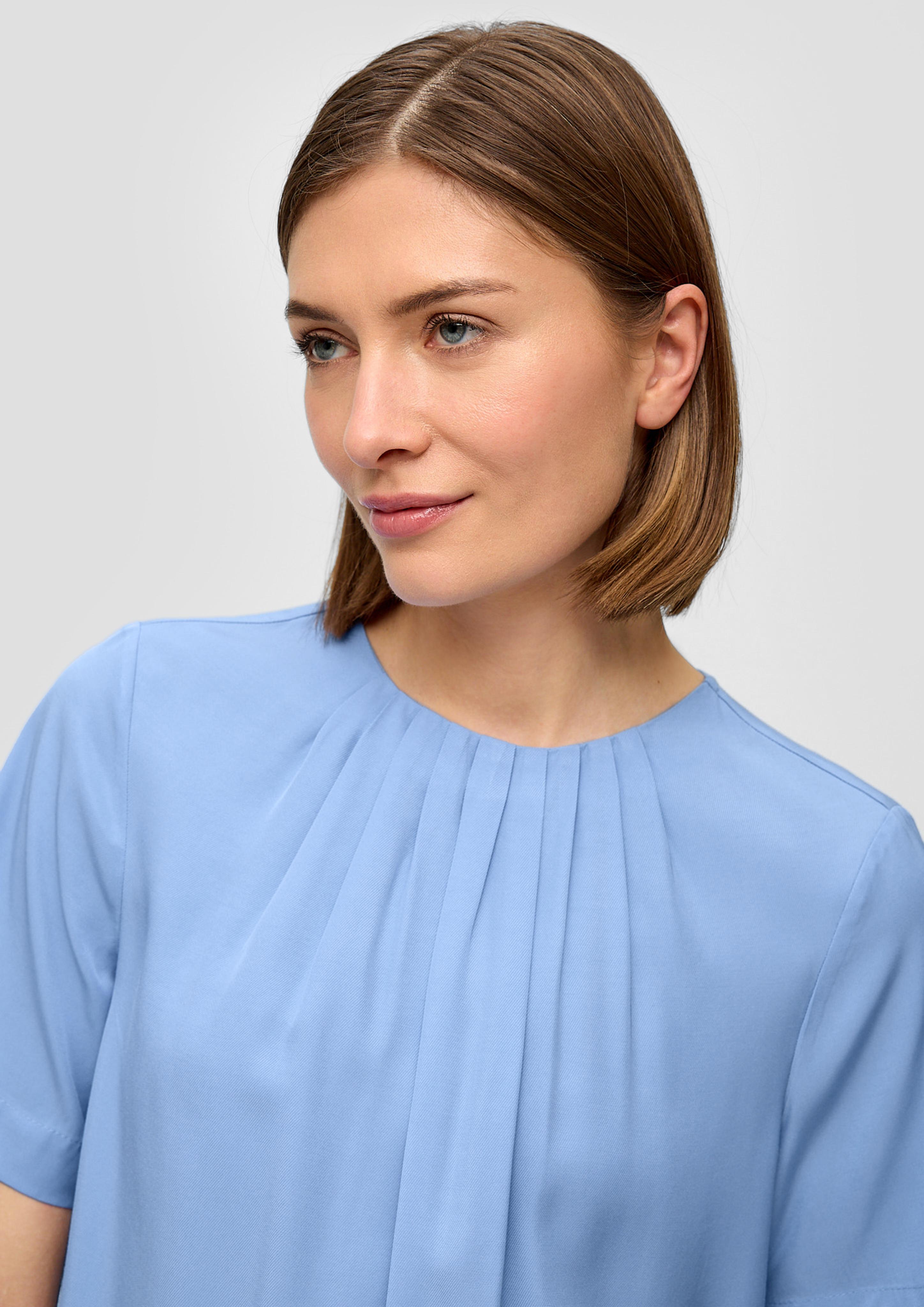 Bluse aus schimmerndem Viskosetwill  2142726-5340