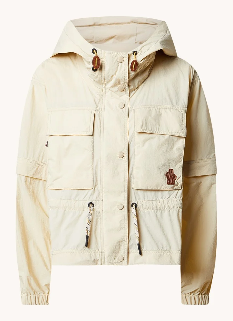 Jachetă Moncler Limosee Windbreaker cu mâneci detașabile
