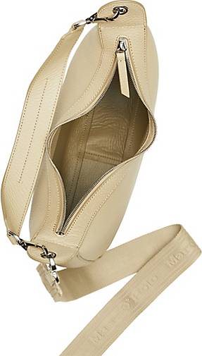 Marc O'Polo Hobo Bag medium aus genarbtem Rindleder