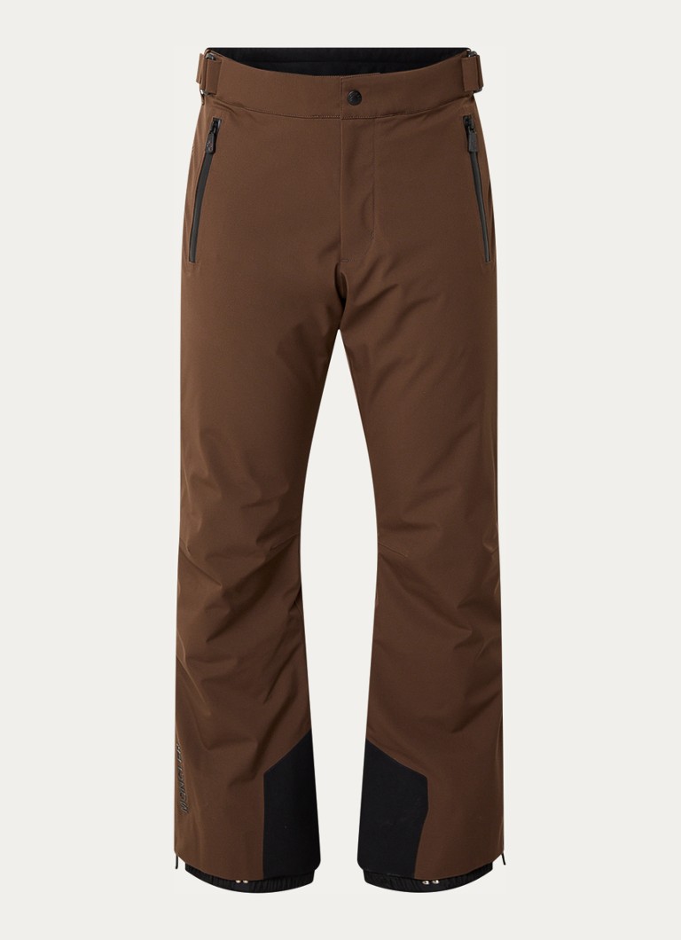 Pantalon de ski Moncler coupe droite avec poches zippées