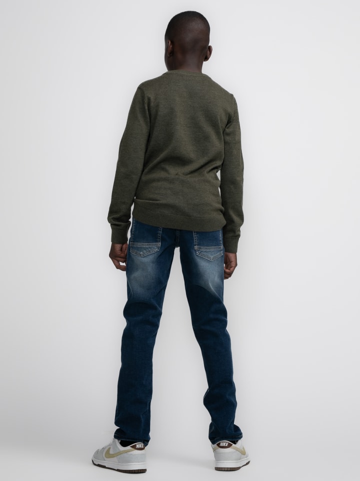 Petrol Industries Starling Straight Fit Denim Siku in Blau günstig kaufen