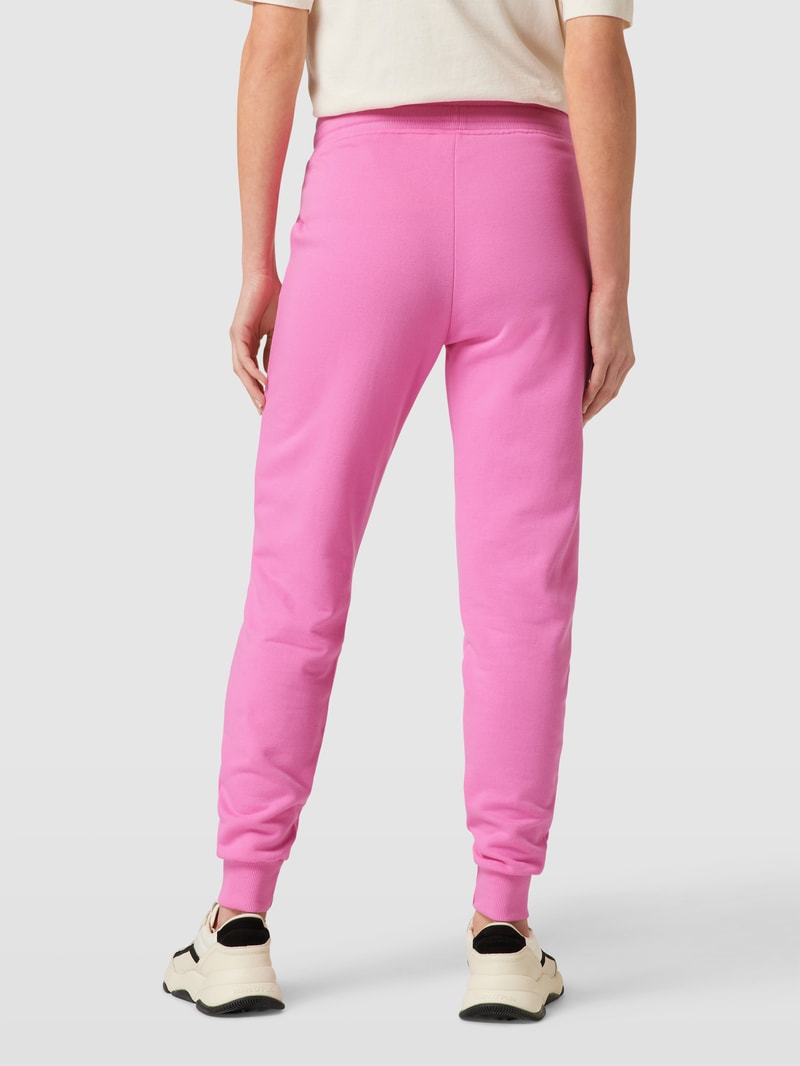 Sweatpants mit elastischem Bund und Tunnelzug in pink