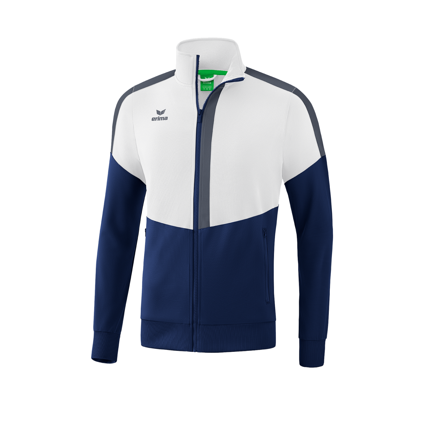 Erima Squad Trainingsjacke Weiss Blau