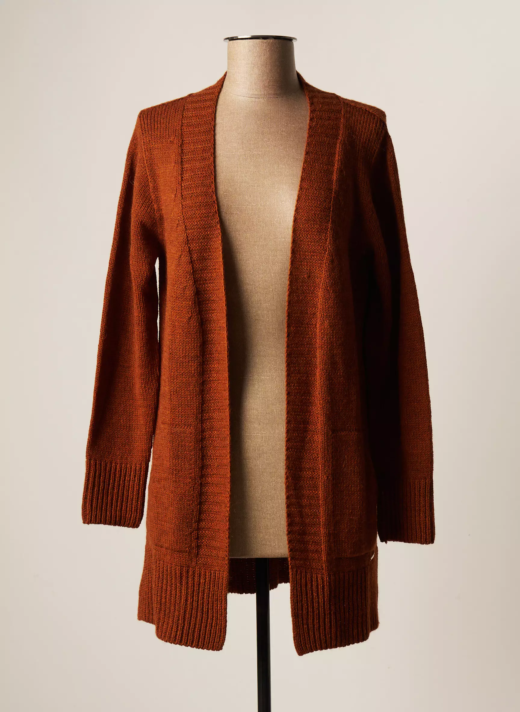 Tinta Style Cardigans Femme couleur marron