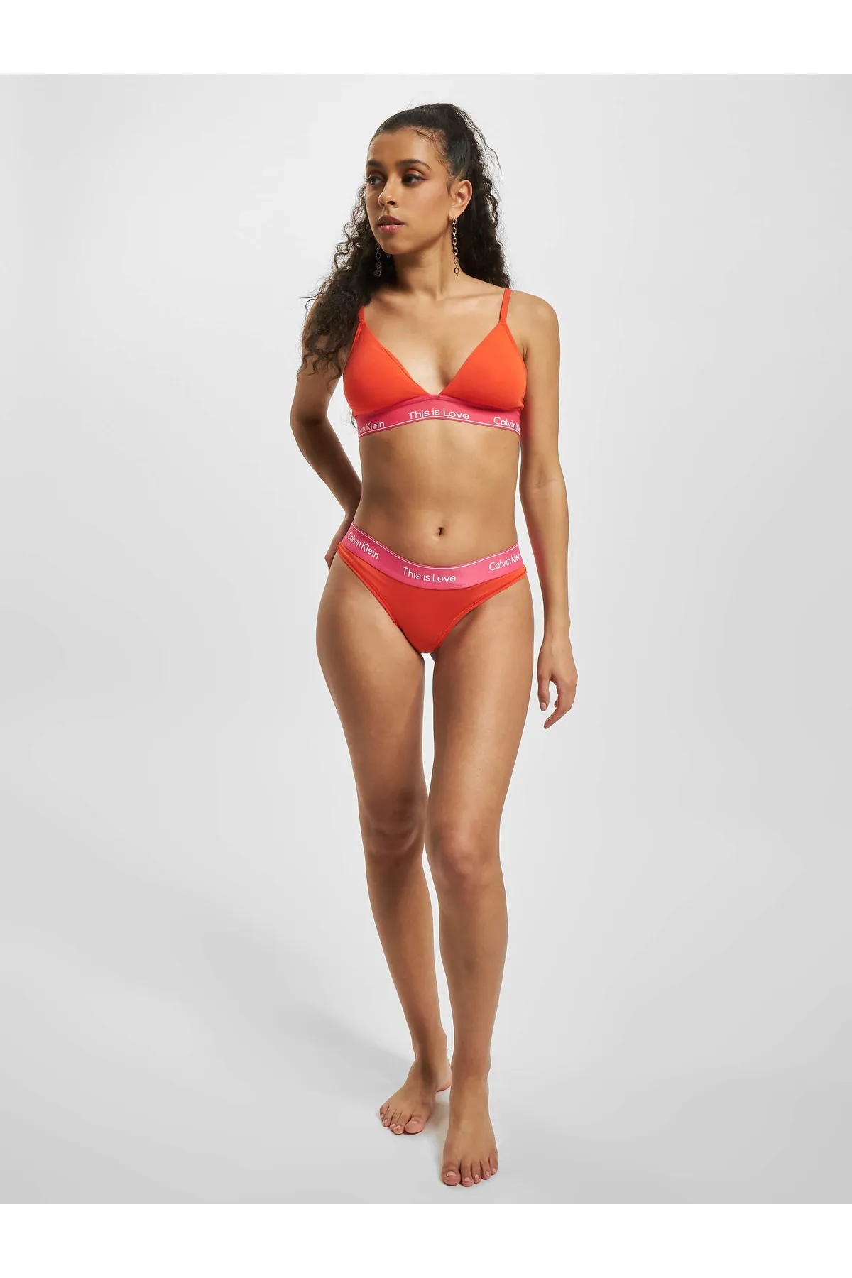 Calvin Klein  Damen Calvin Klein Underwear Leicht gefütterter Triangel-Bralette