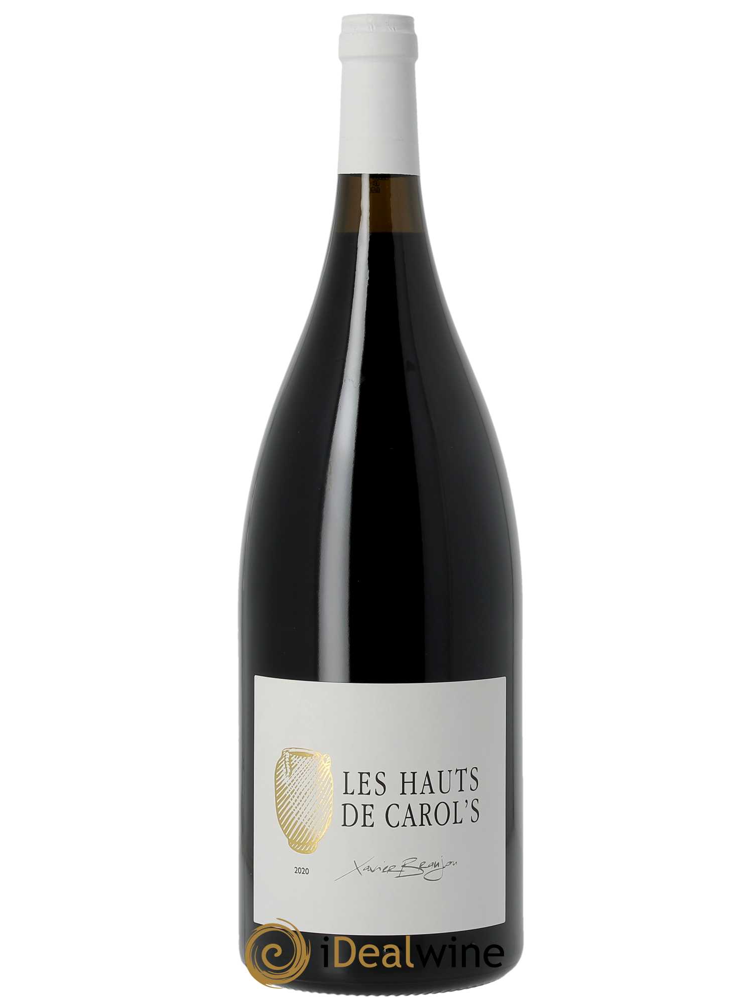 IGP Pays d'Hérault (Vin de Pays de l'Hérault) Les Hauts de Carol's Terrasse d'Elise (Domaine de la)  2020 - Lot de 1 Magnum
