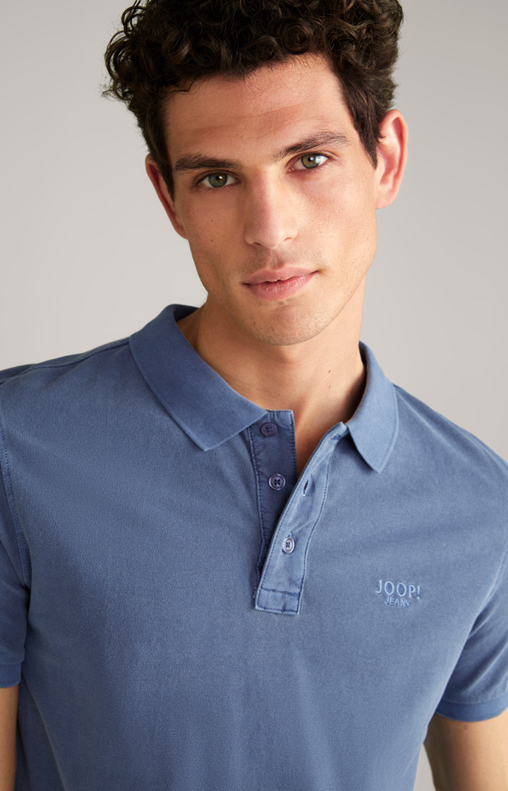 Poloshirt Ambrosio in Blau