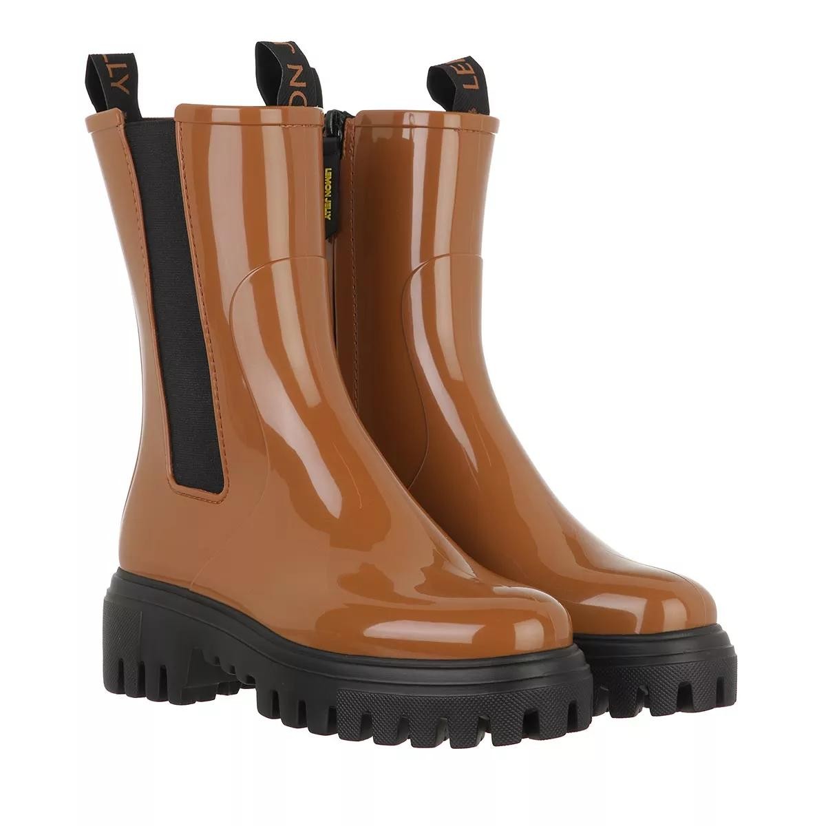 LEMON JELLY Stiefeletten braun Regenstiefel