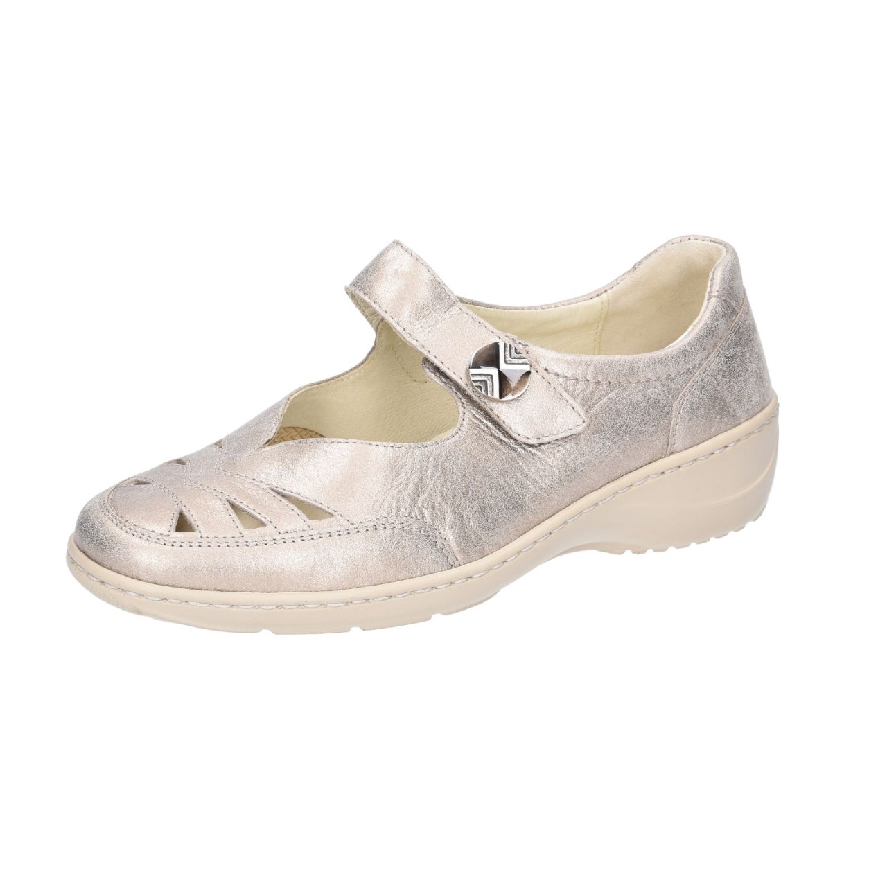WALDLÄUFER Ballerinas silber