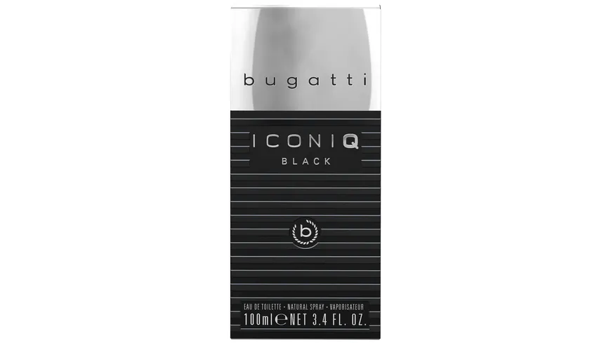 bugatti Iconiq Black Eau de Toilette 100 ml