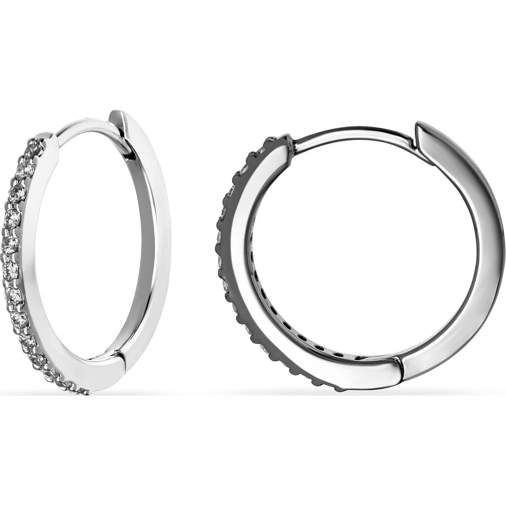 FAVS Créoles 925 Argent Boucles d'oreilles