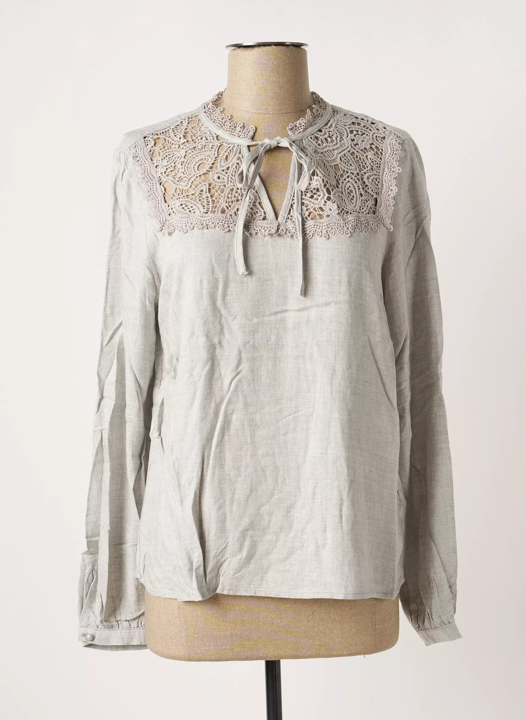 Cream Blouses Femme couleur gris