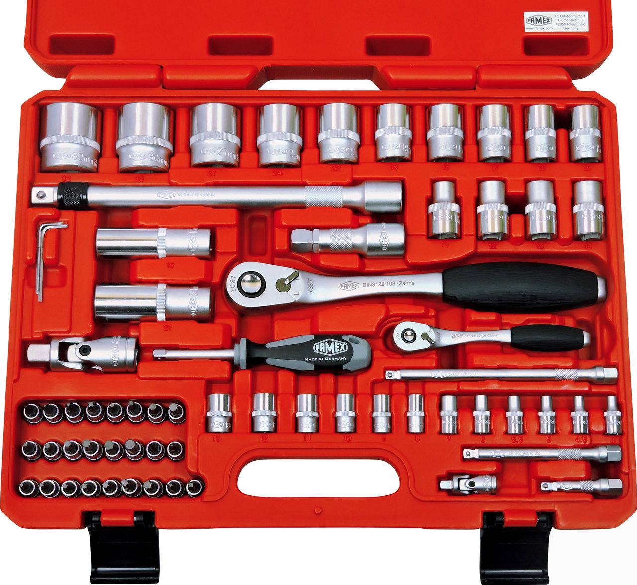 FAMEX 729-18 Werkzeugkoffer in Top Qualität