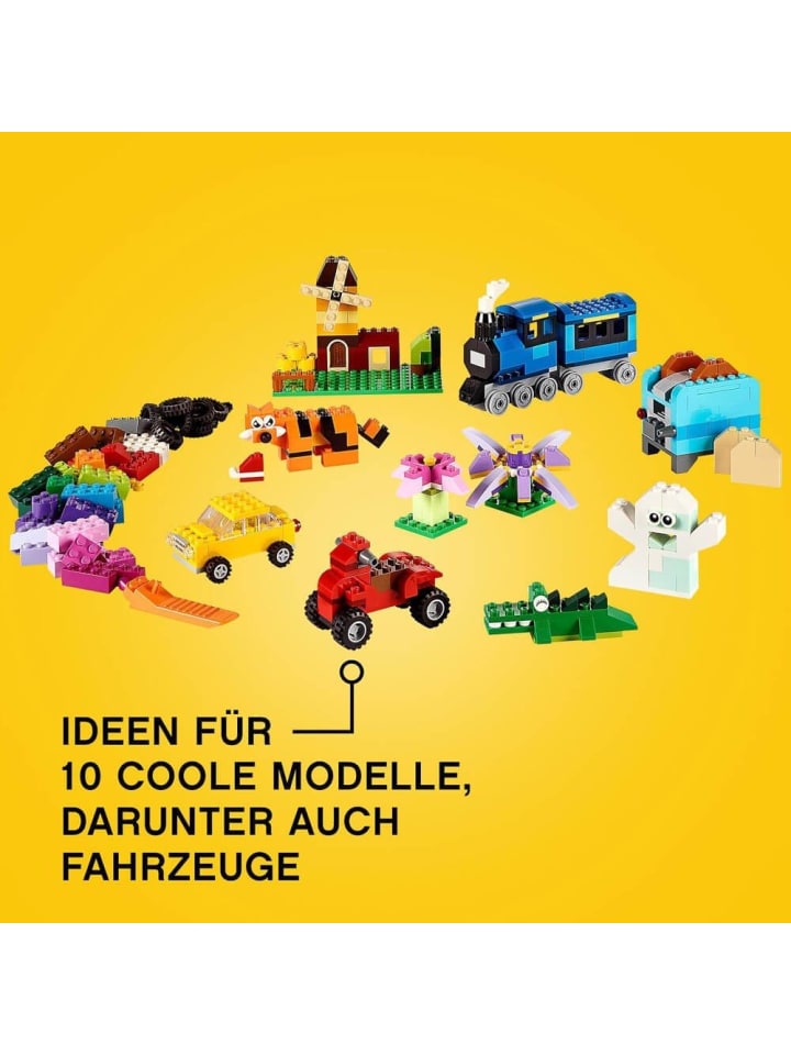 LEGO Bausteine Classic 10696 Mittelgroße Bausteine-Box, 484 Teile - ab 4 Jahre günstig kaufen onesize