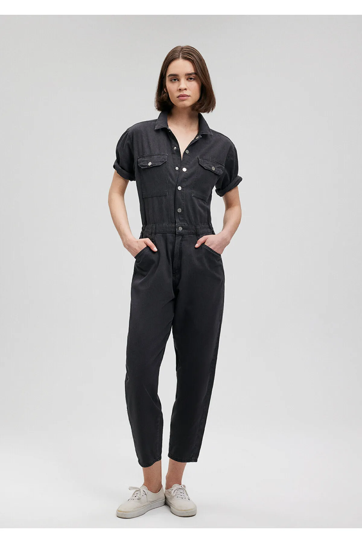Mavi  Doria Icon Grauer Jeans-Overall 101265-35283
