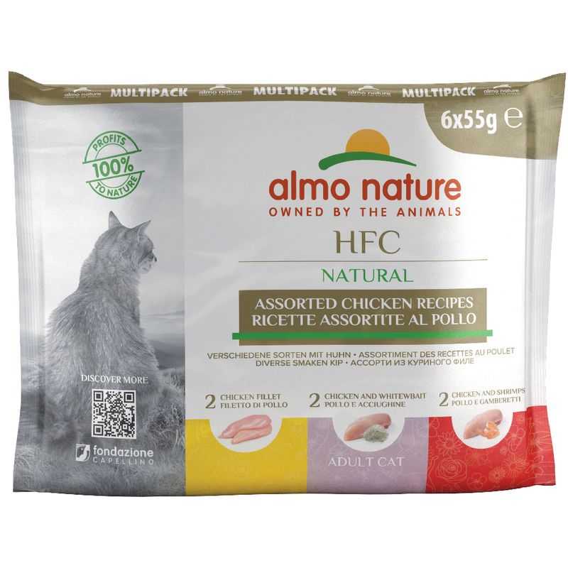 Almo Nature HFC Natural Pouch 6 x 55 g zu TOP-Preisen | bitiba %