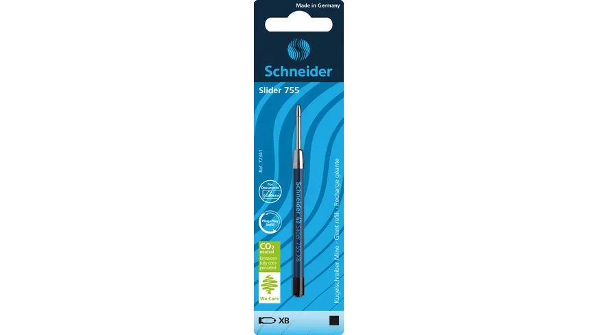 Schneider Kugelschreibermine Slider 755 XB schwarz