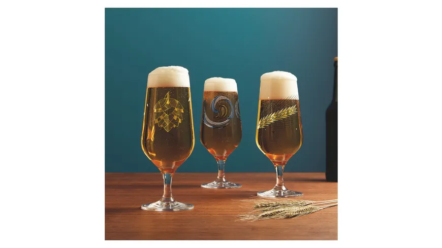 RITZENHOFF Pilsglas Brauchzeit  2er #1 #2 A. Preis F22