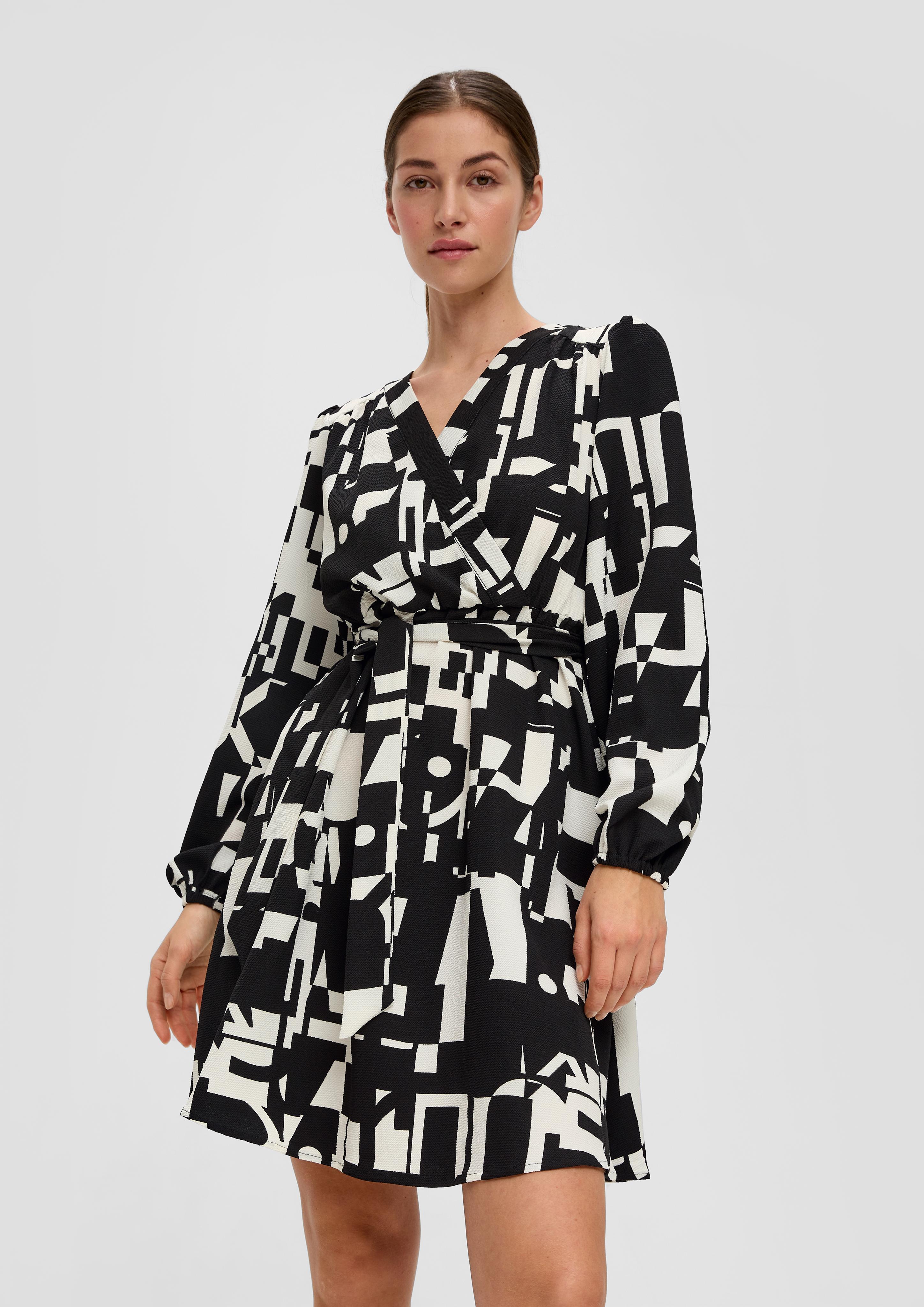 Kleid mit Bindeband  2140632-99A2