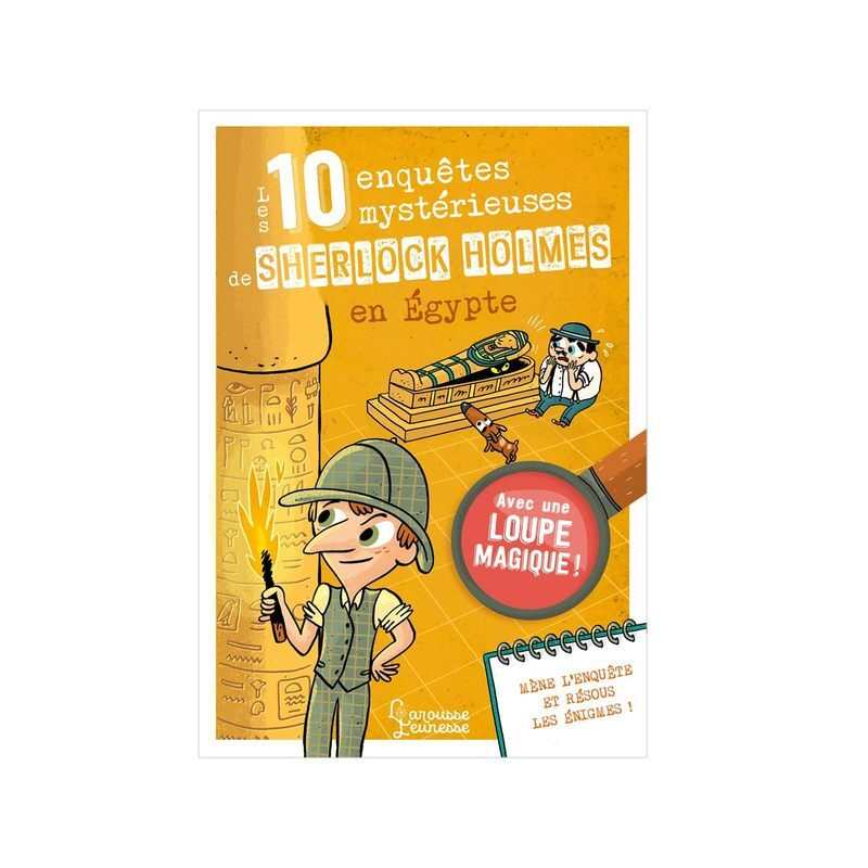 Livre Les 10 enquêtes mystérieuses de S.Holmes en Egypte - Larousse Jeunesse