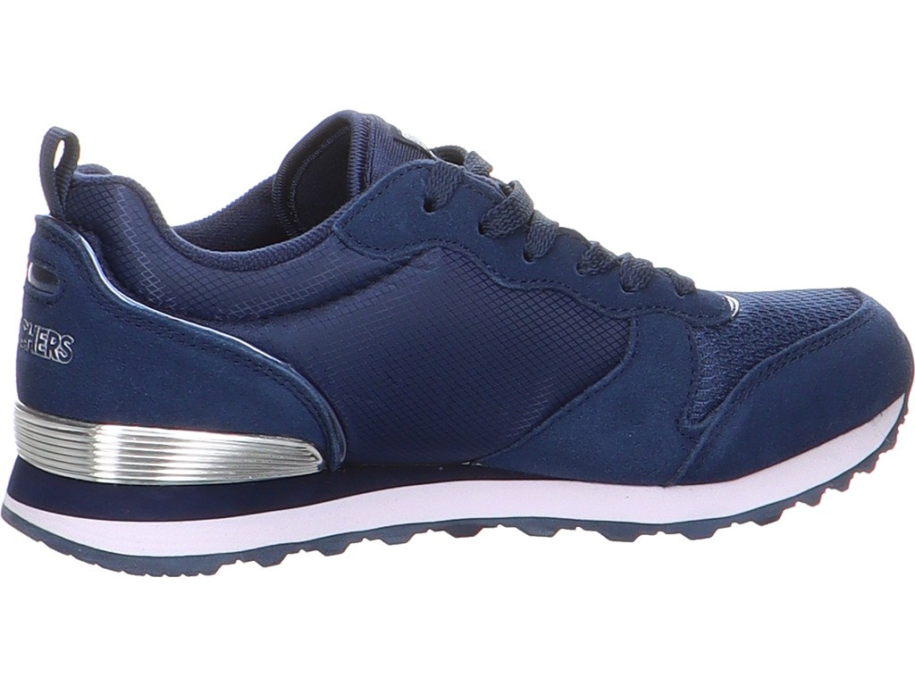 SKECHERS Sportliche Slipper blau