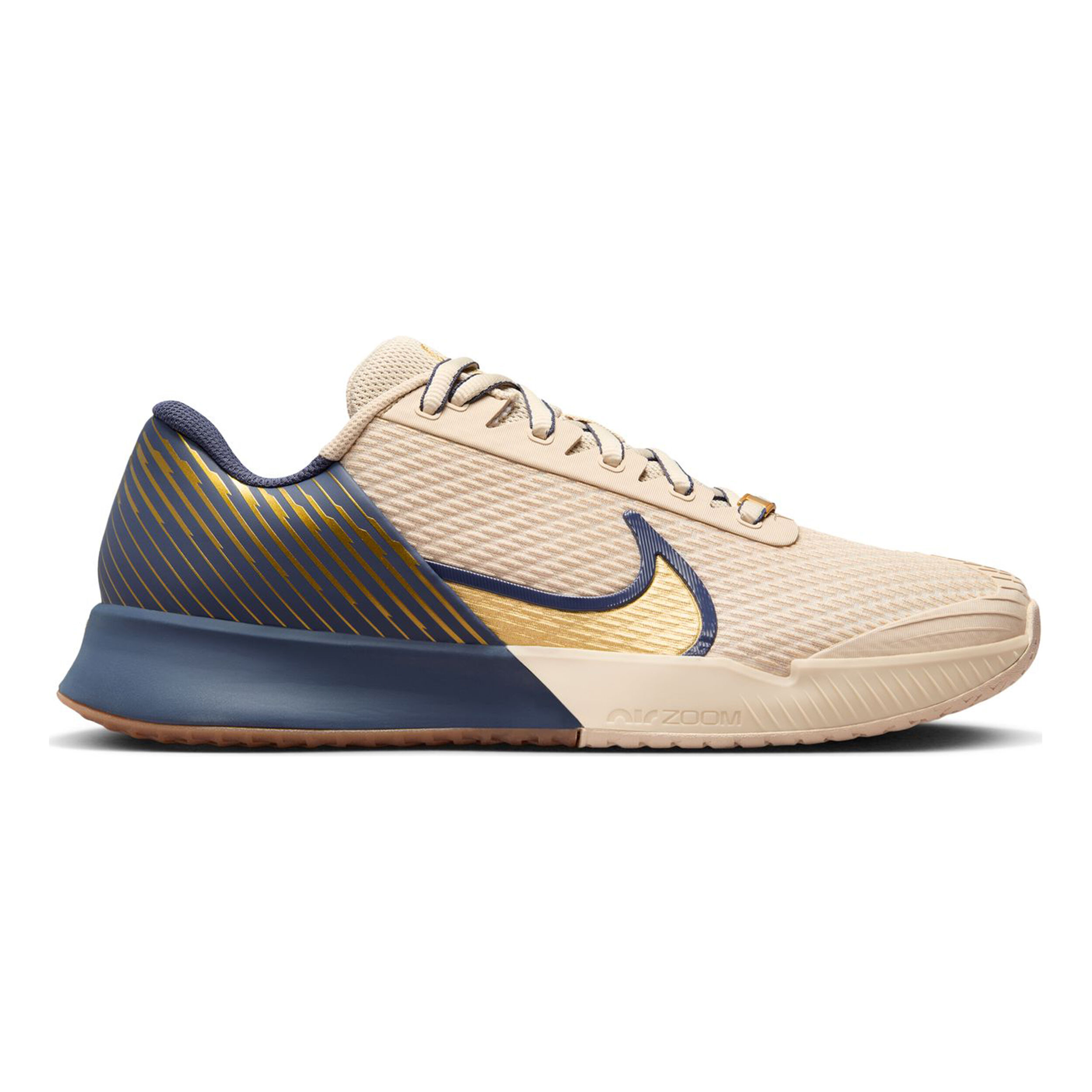 Air Zoom Vapor Pro 2 PRM Allcourtschuh Herren - Beige, Dunkelblau