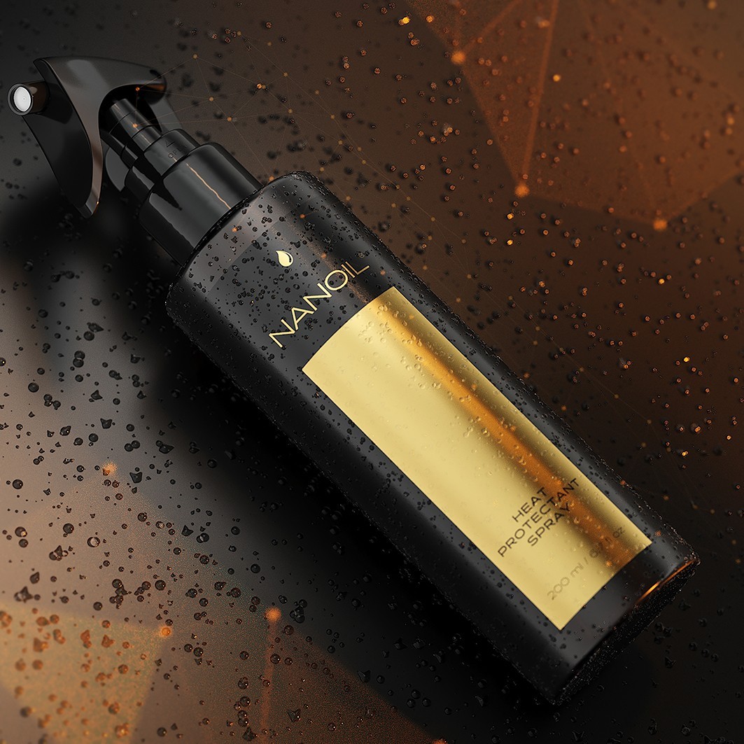 Nanoil Heat Protectant Spray