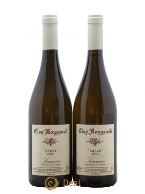Saumur Brézé Clos Rougeard  2001 - Lot de 2 Bouteilles