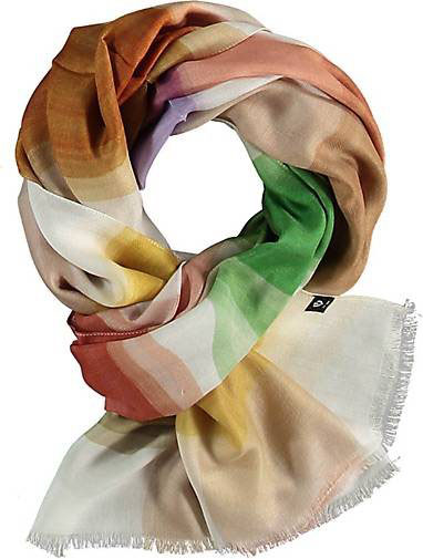 FRAAS Sustainability Edition - Schal mit großem Karo-Muster - Made in Italy
