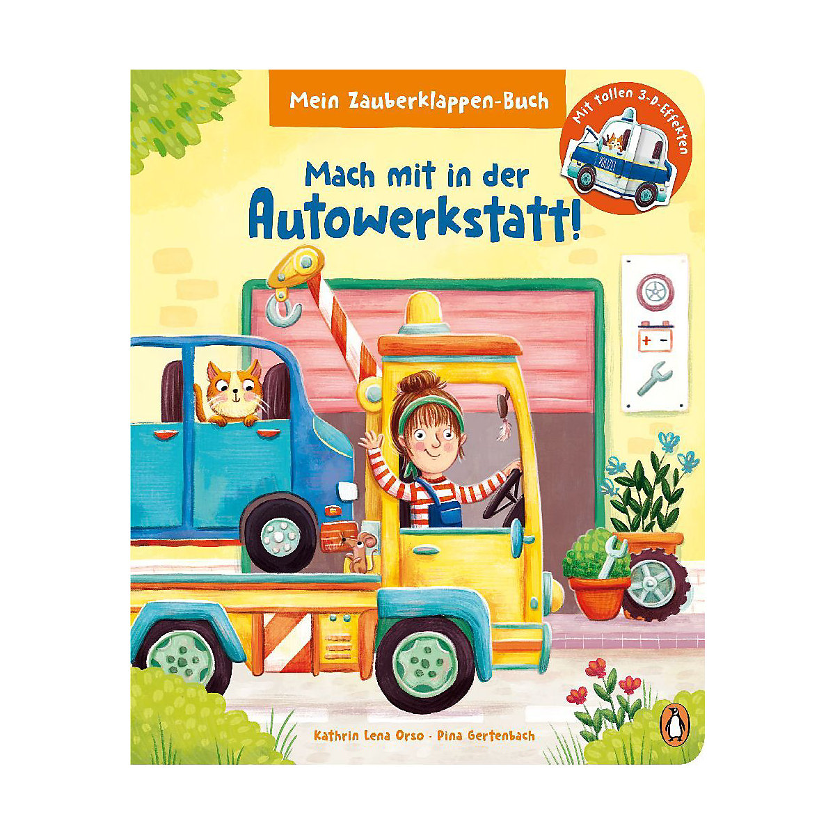 Mein Zauberklappen-Buch - Mach mit in der Autowerkstatt!