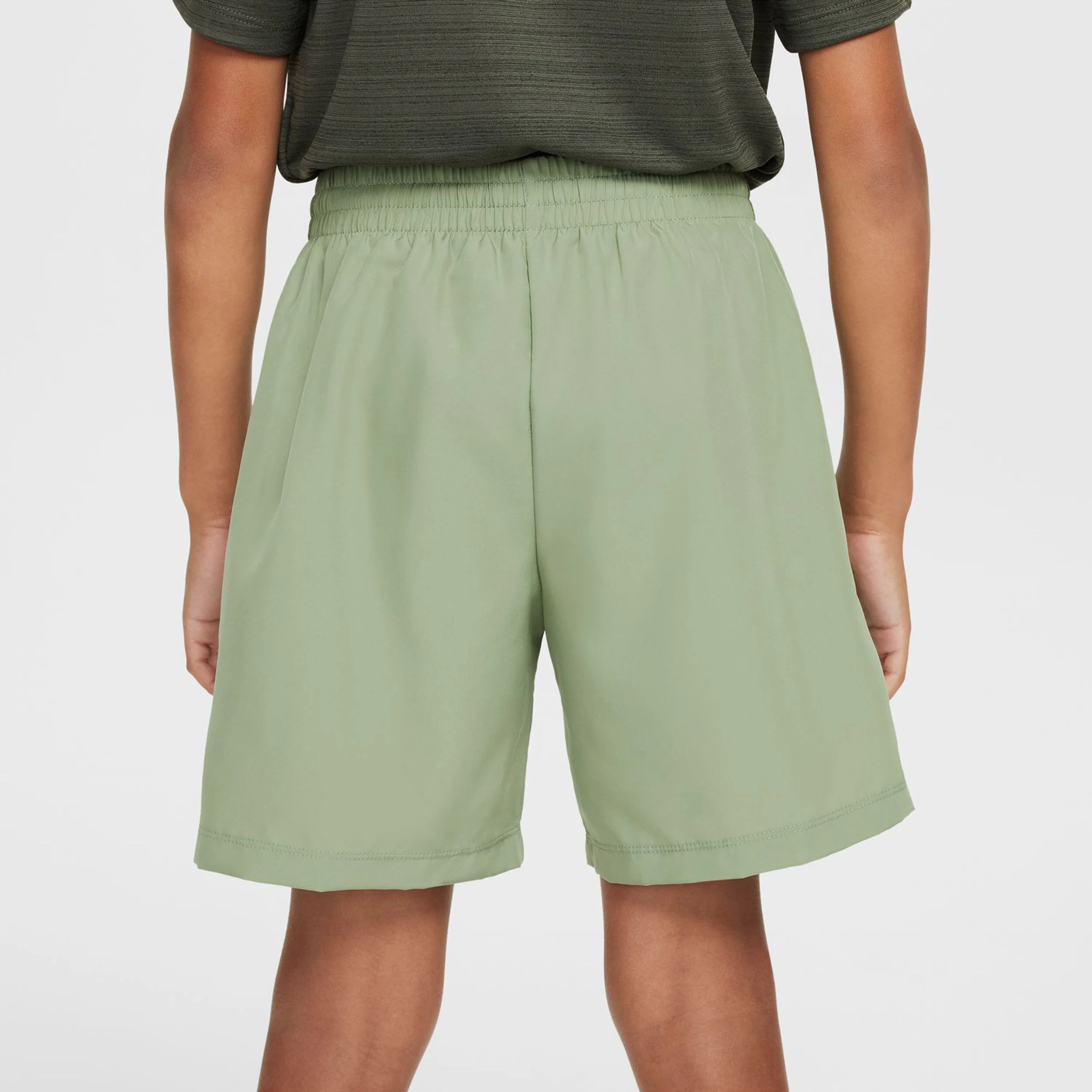 Dri-Fit Multi Woven Shorts Jungen - Oliv, Weiß