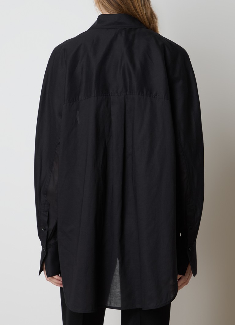 TOTEME  Semi-transparante blouse in lyocellblend