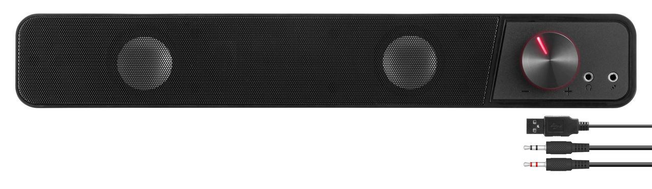 Speedlink BRIO Stereo Soundbar, black