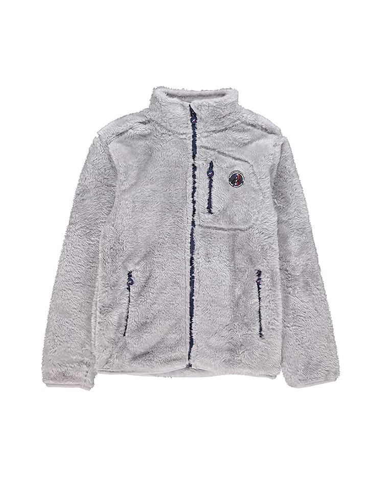 Peak Mountain Fleecejacke in Grau günstig kaufen