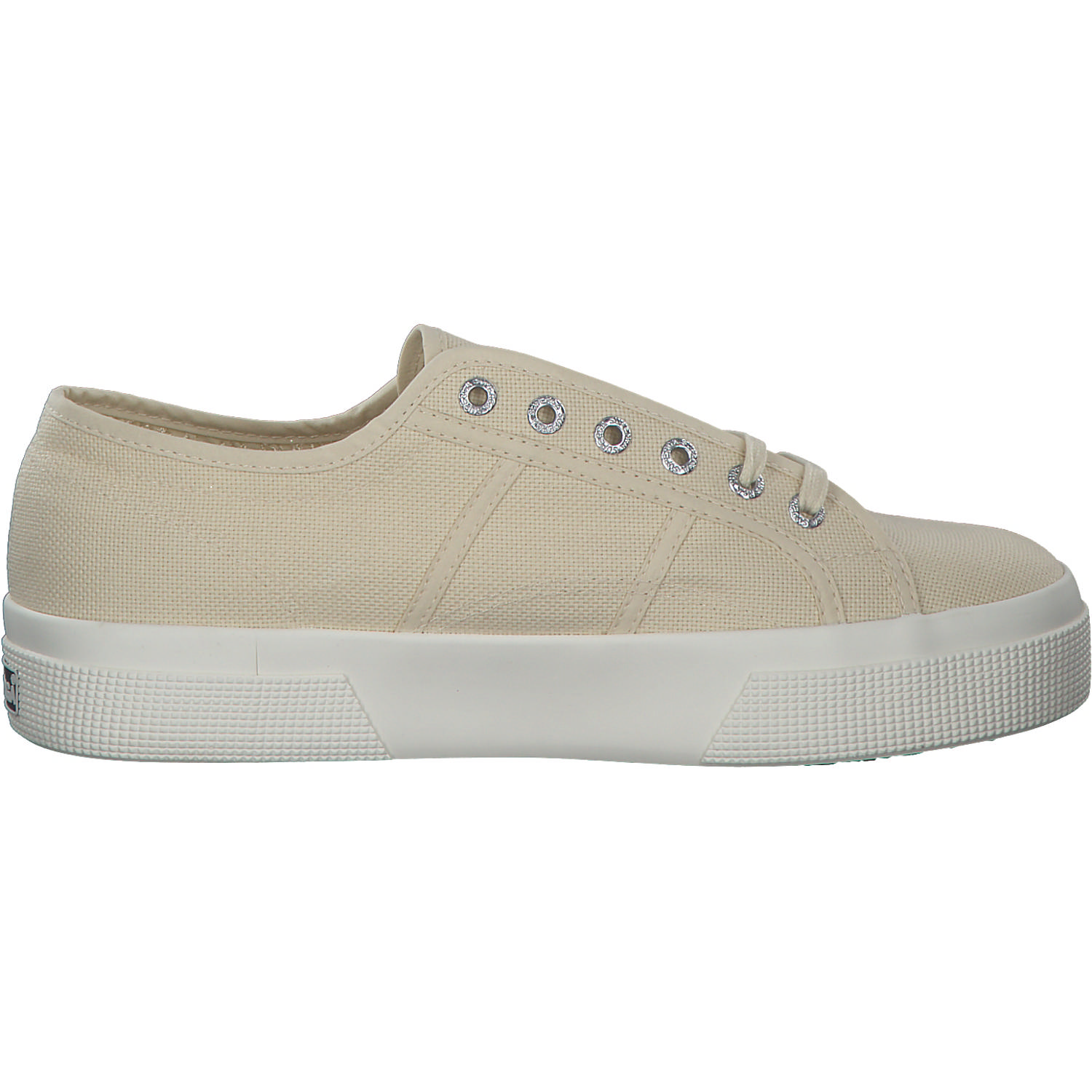 Superga 2740 Platform S21384W, Schnürschuhe, Damen, beige eggshell avorio