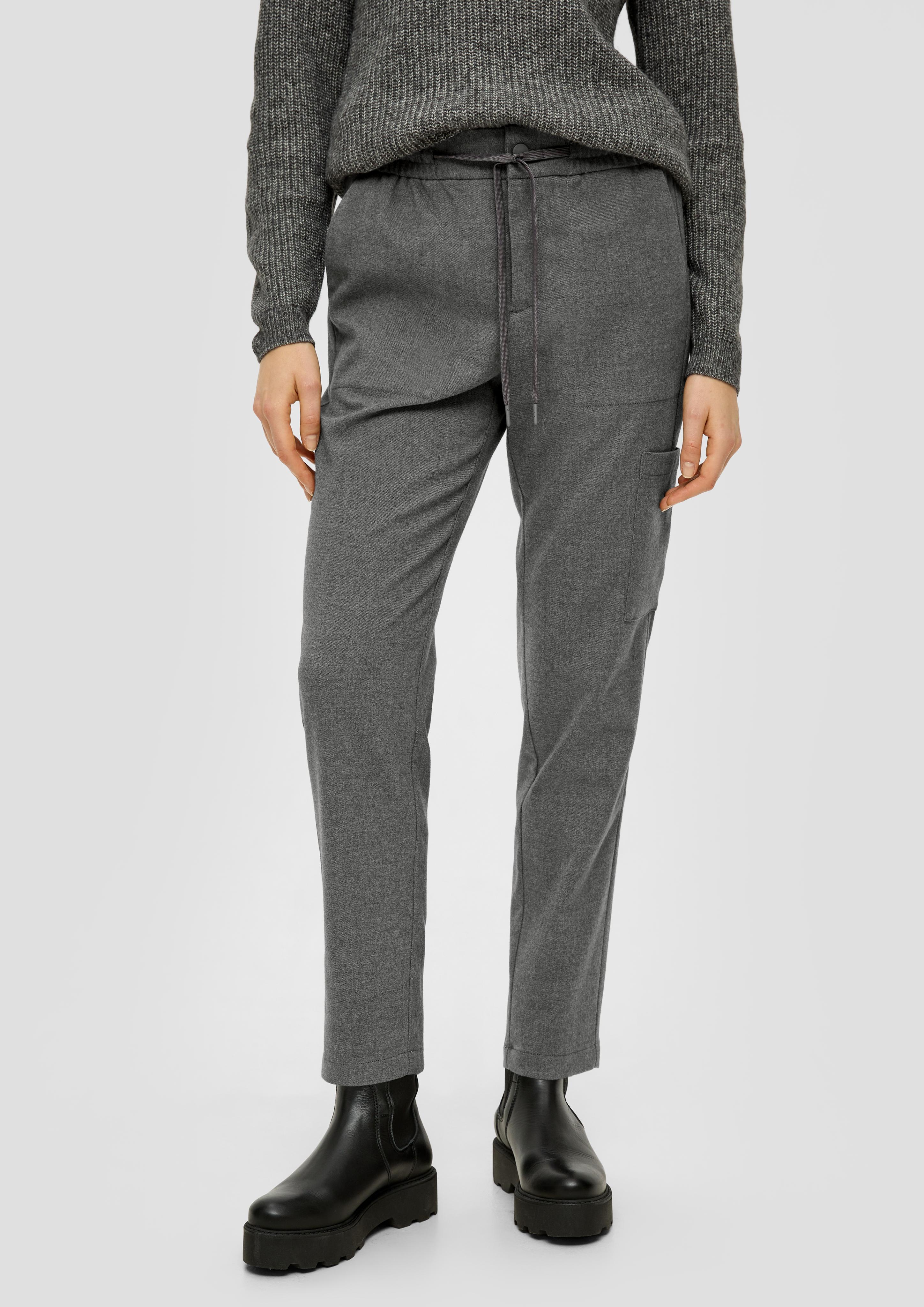 Relaxed: Twill-Hose mit Tapered Leg  2139064-9722